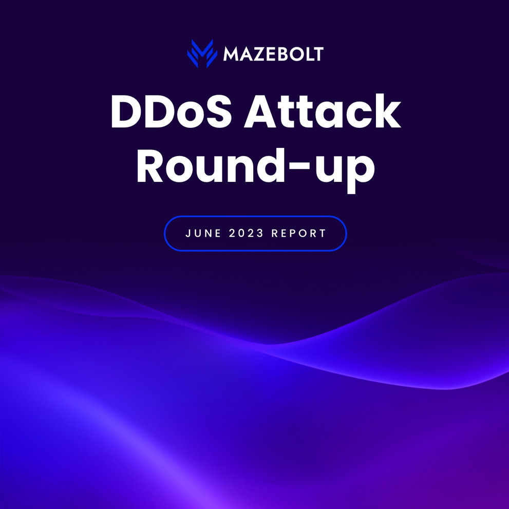 DDoS attack report June 2023