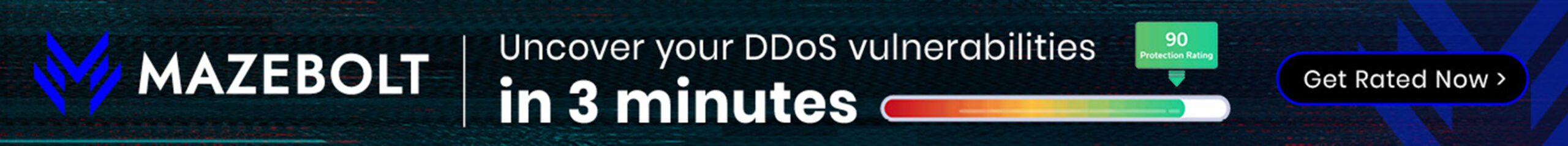 DTR ad, Discover your DDoS Vulnerabilities in 3 Minutes